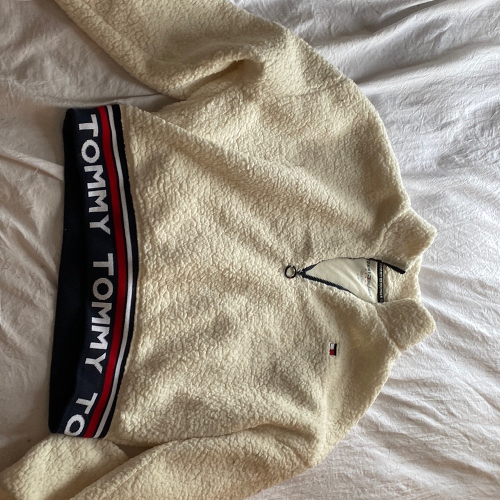 Sherpa tommy hilfiger sports zip up